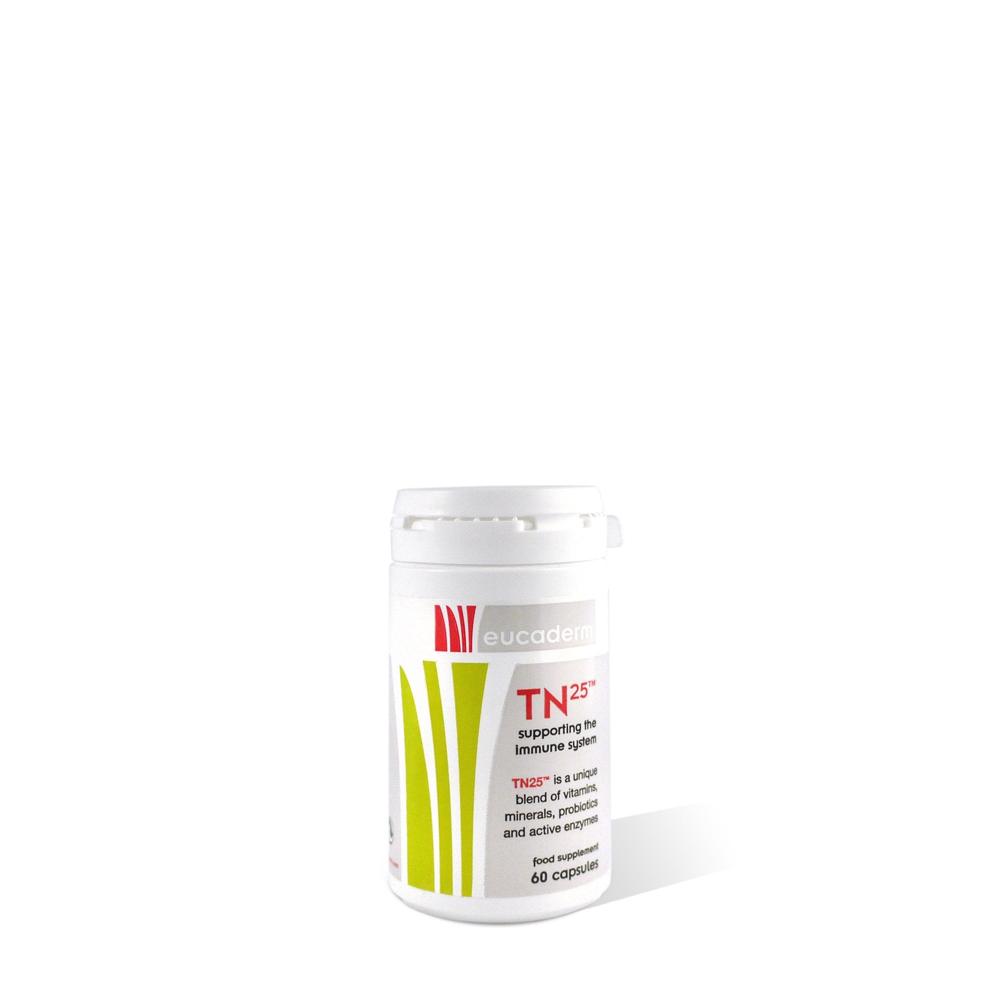 Eucaderm TN25 Live Enzymes & Vitamins (60 capsules)